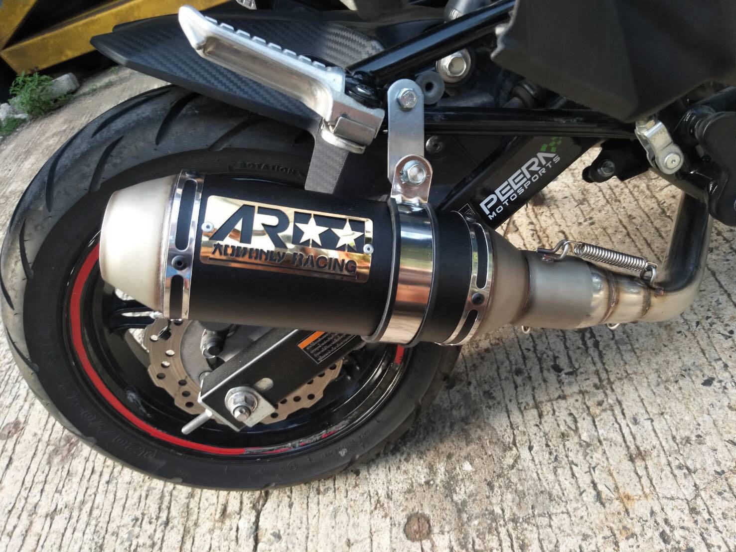 Z125PRO AR AODONLY RACING マフラー バッフル付 Amazon | Aodonly Racing デュアルローマウントエキゾースト