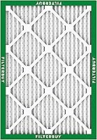 Vista 9 de Filterbuy Filtro de aire MERV 8 de 16.5 x 21 x 1 pulgadas, protección contra el polvo (paquete de 4), filtros de aire de repuesto plisados HVAC