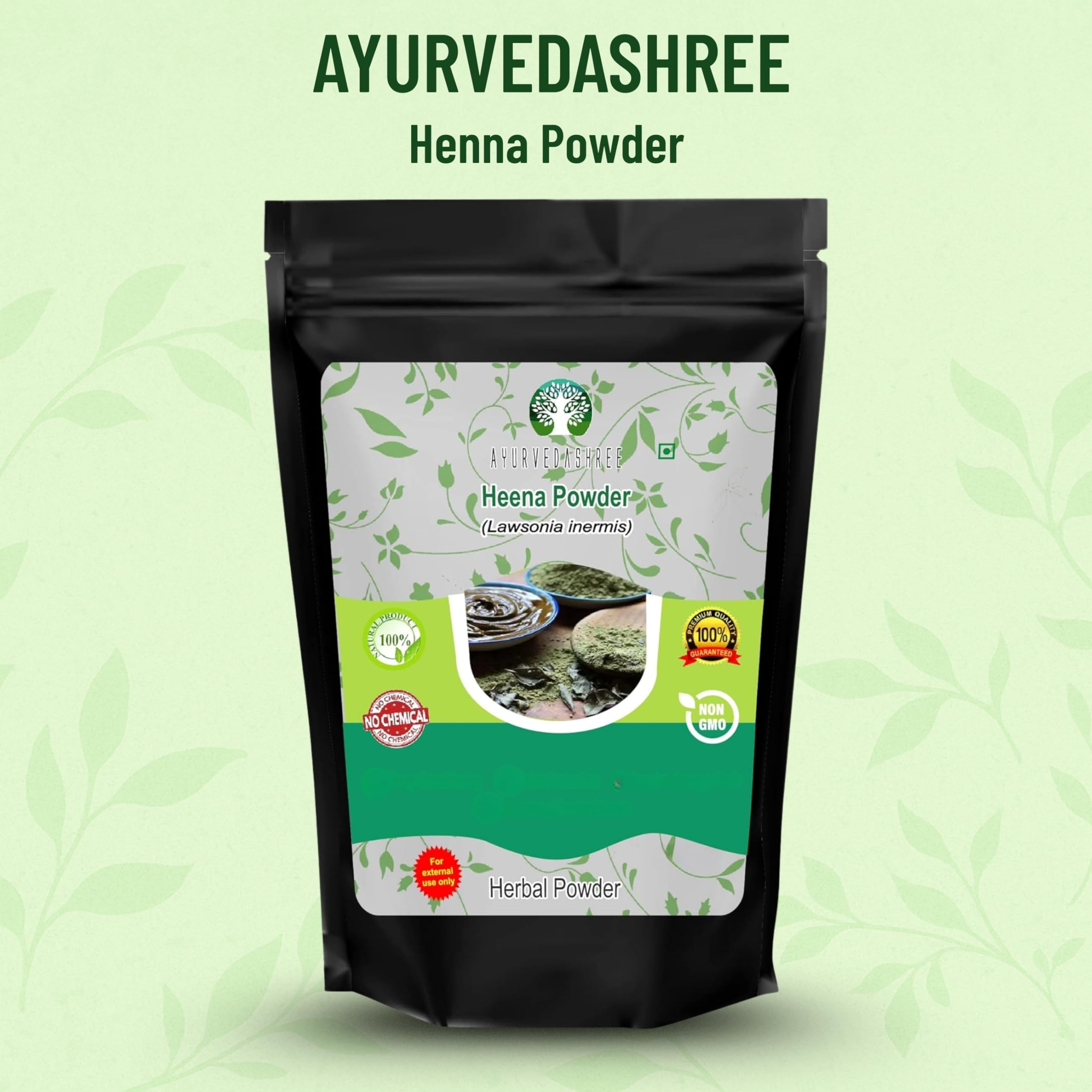 Amazon.com : AYURVEDASHREE Natural & Pure Henna (Lawsonia Inermis