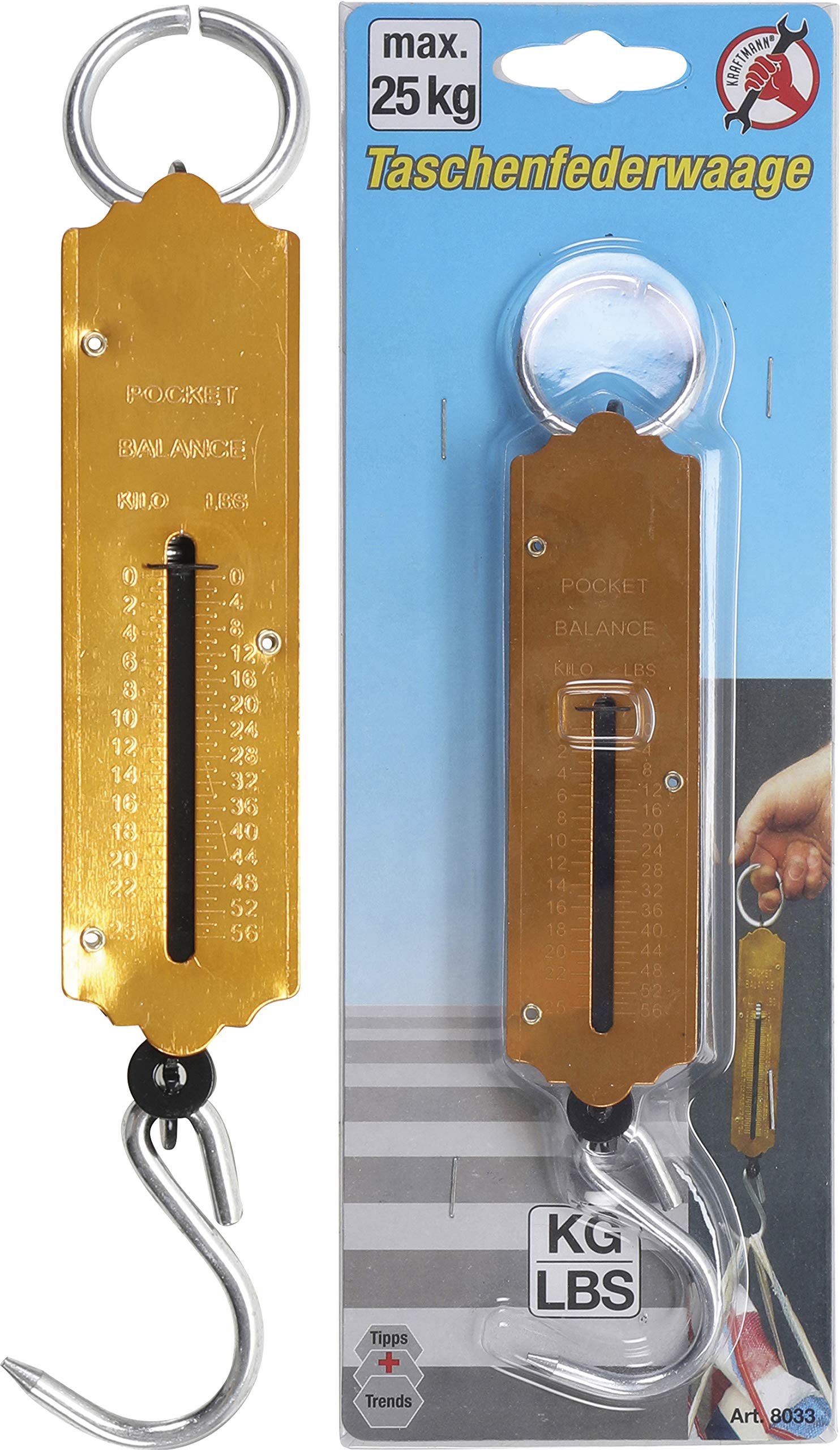 BGS Diy 8033 | Waga sprężynowa | do 25 kg