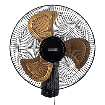 USHA Colossus Rust Free Aluminium Blade 400mm Wall Fan (Golden)