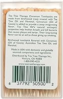 Vista 2 de Palillos de dientes de terapia del árbol de té, canela, 100