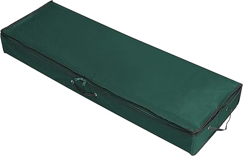 Organizador de almacenamiento de papel de regalo, perfil bajo, para debajo de la cama, sostiene bolsas de regalo de Navidad, cumpleaños y