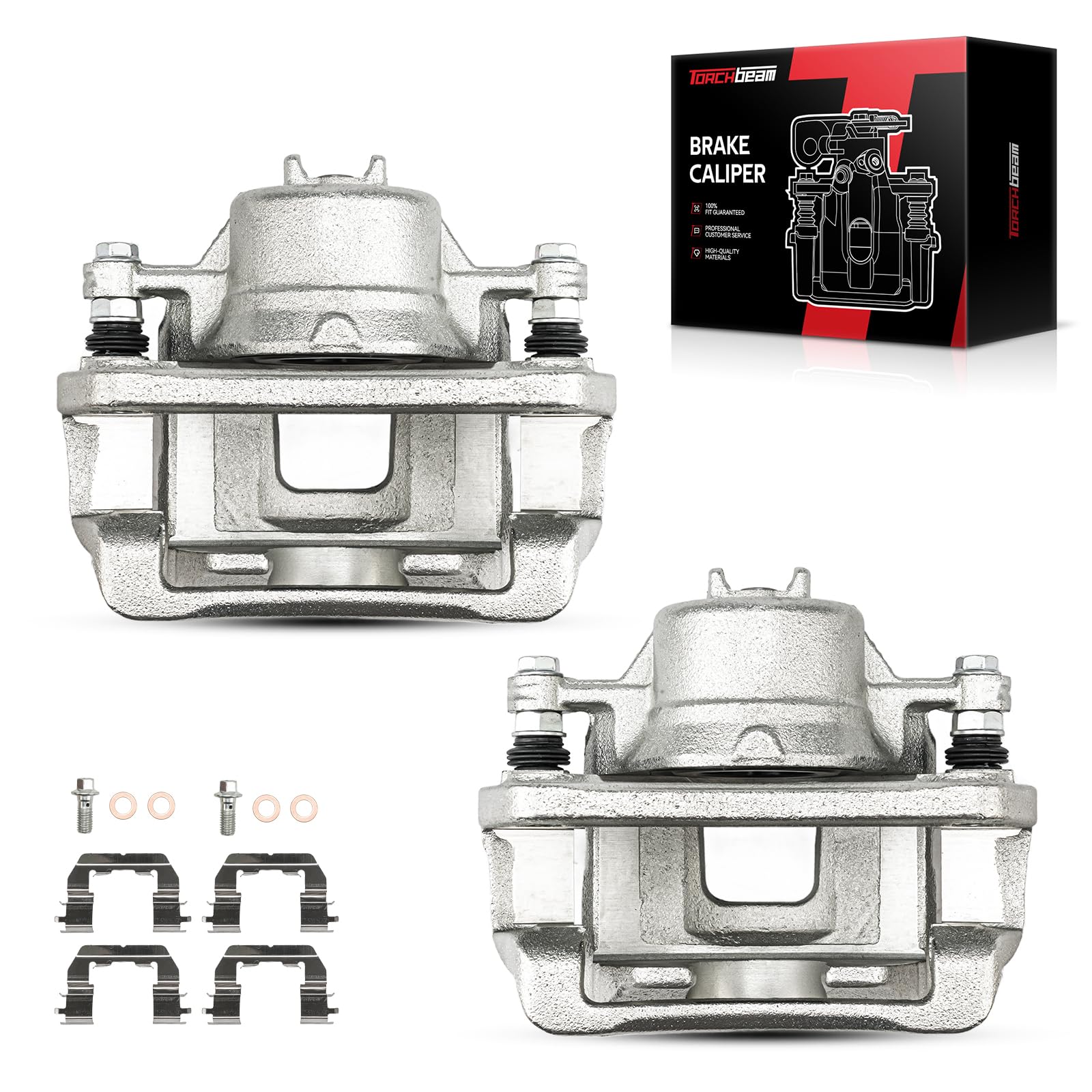 Torchbeam Front Brake Calipers Set for Kia Sorento 2011-2013