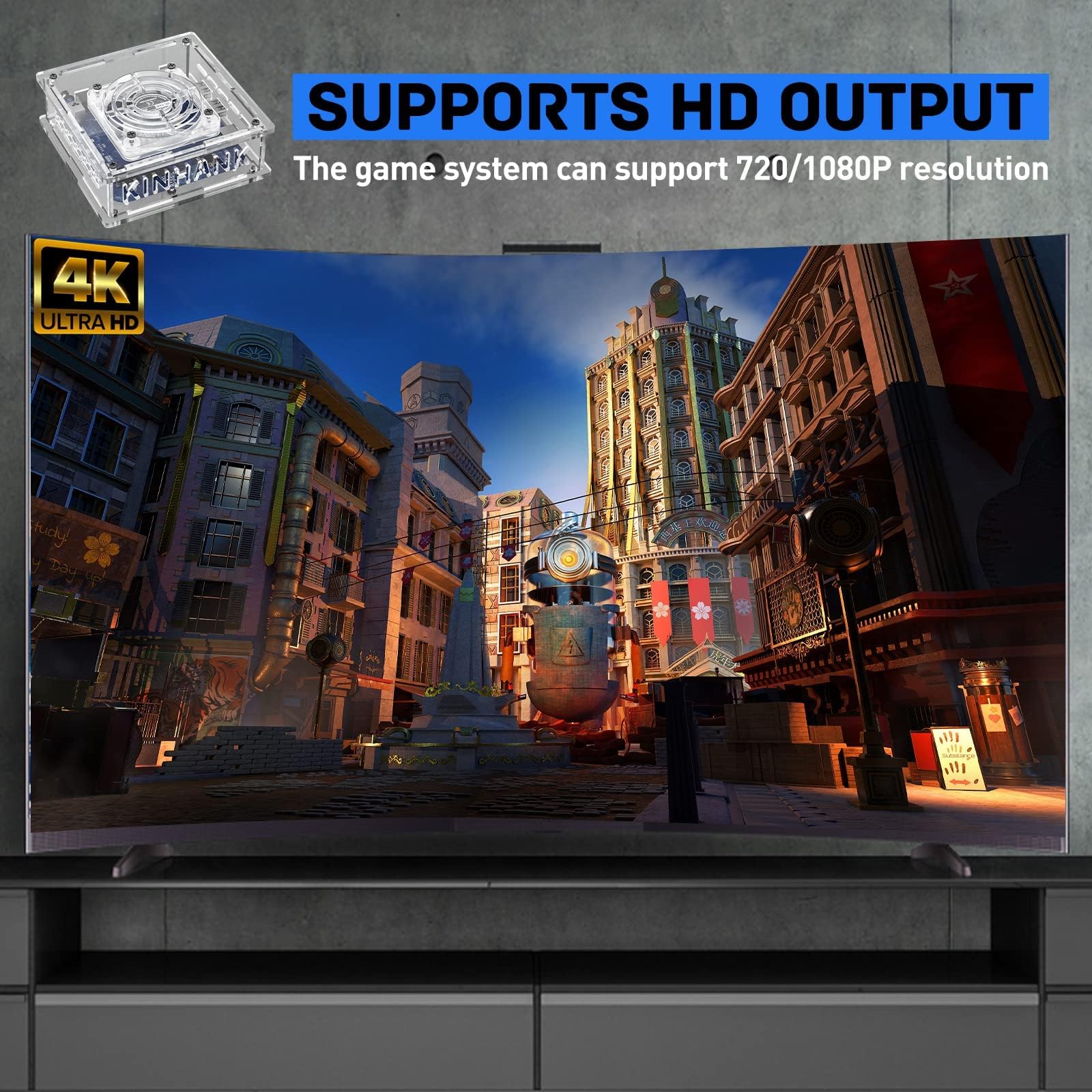 Super Console X PRO Plus da 256 GB, Console per Videogiochi retrò con Oltre 50.000 Giochi Integrati, Compatibile con PS1/PSP/MAME, Supporta Il Download di Giochi da Soli per PSP/N64/NDS/PS1