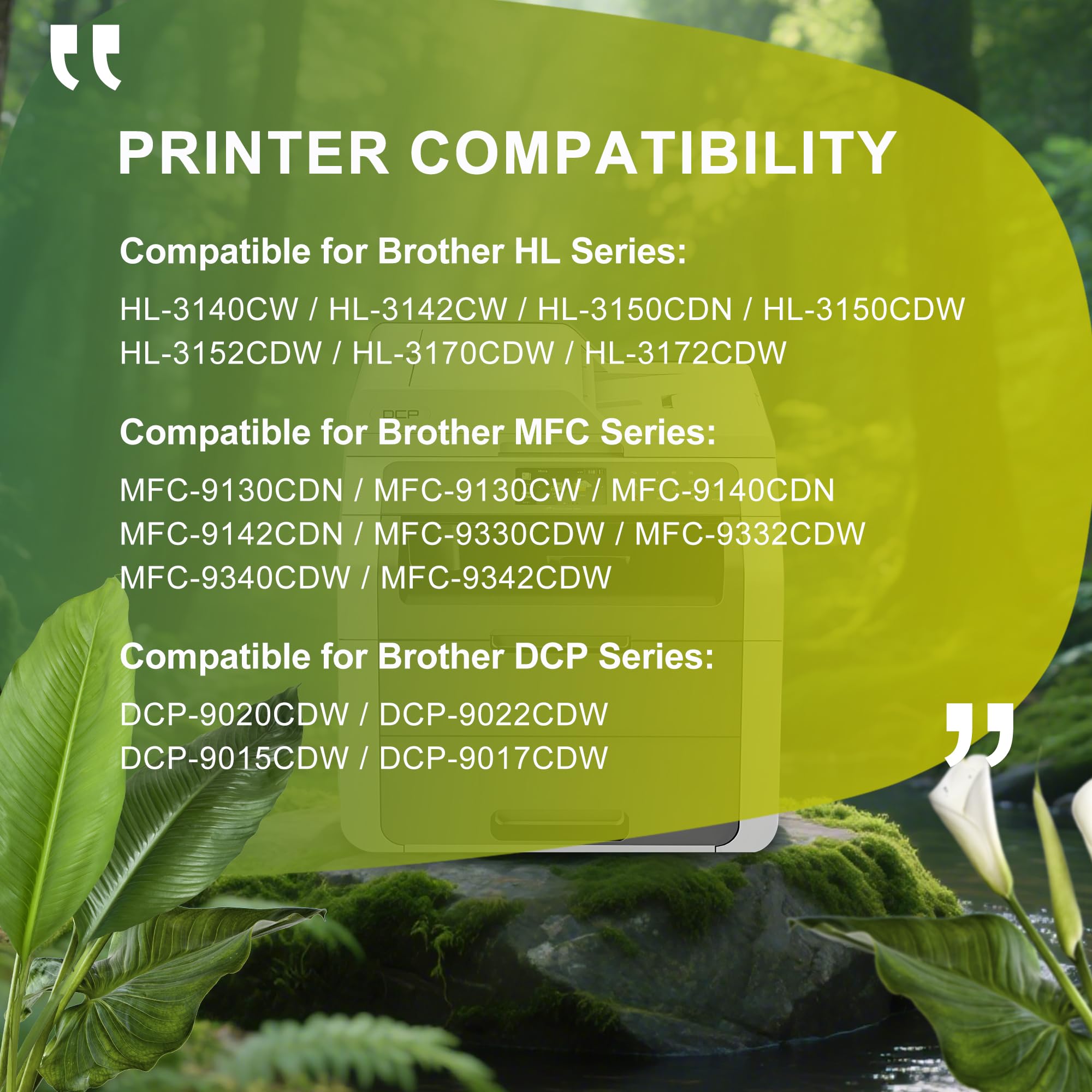 Tambour DR-241CL Compatible avec Brother DR241 DR241CL Unité Tambour pour MFC-9330CDW MFC 9330CDW MFC-9340CDW MFC 9340CDW DCP-9020CDW DCP 9020CDW HL-3140CW HL-3150CDW HL-3170CDW DCP-9015CDW