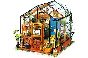 Cathy's Flower House DIY Miniature Dollhouse Kit