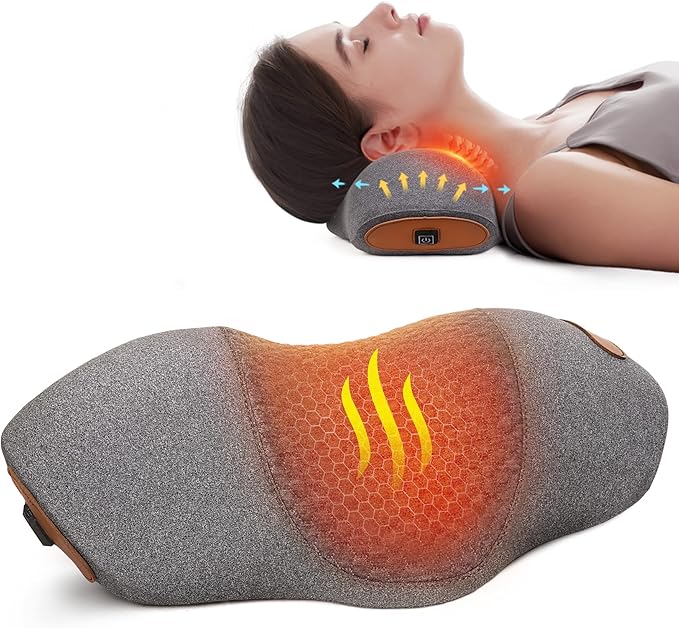 SoftSense Neck Pillows for Pain Relief Sleeping, Heated