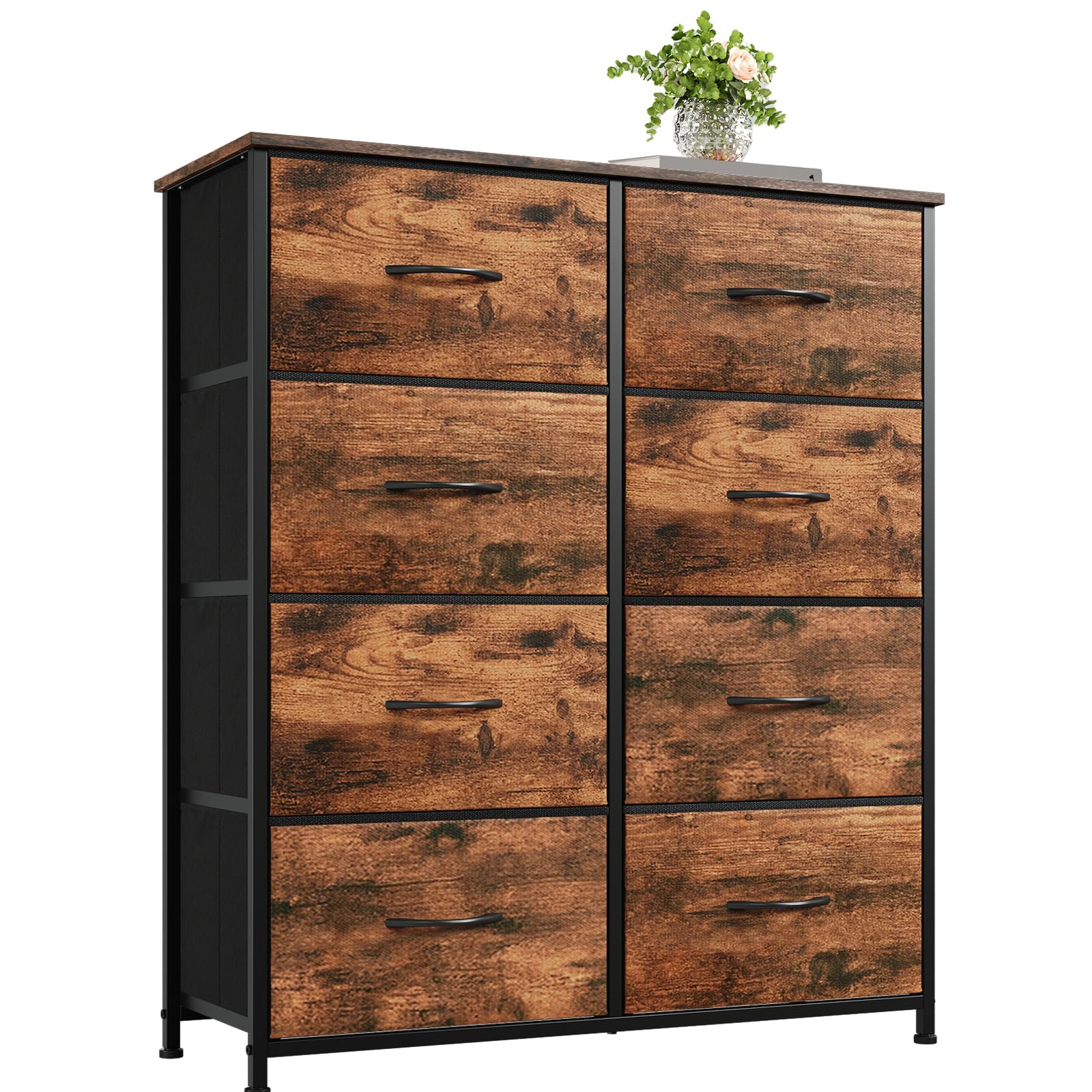 Amazon｜Somdot タンス 収納 チェスト 洋服 ダンスおしゃれ チェスト