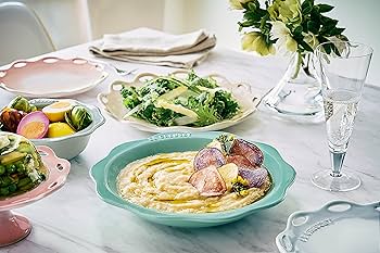 ルクルーゼ フルールレースプレート25cm.19cm3枚セット新品箱付き ルクルーゼ フルールレースプレート25cm.19cm3枚セット新品箱