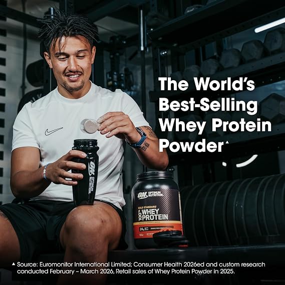 Optimum Nutrition Gold Standard 100% Whey Protein Powder, 4.53 kg