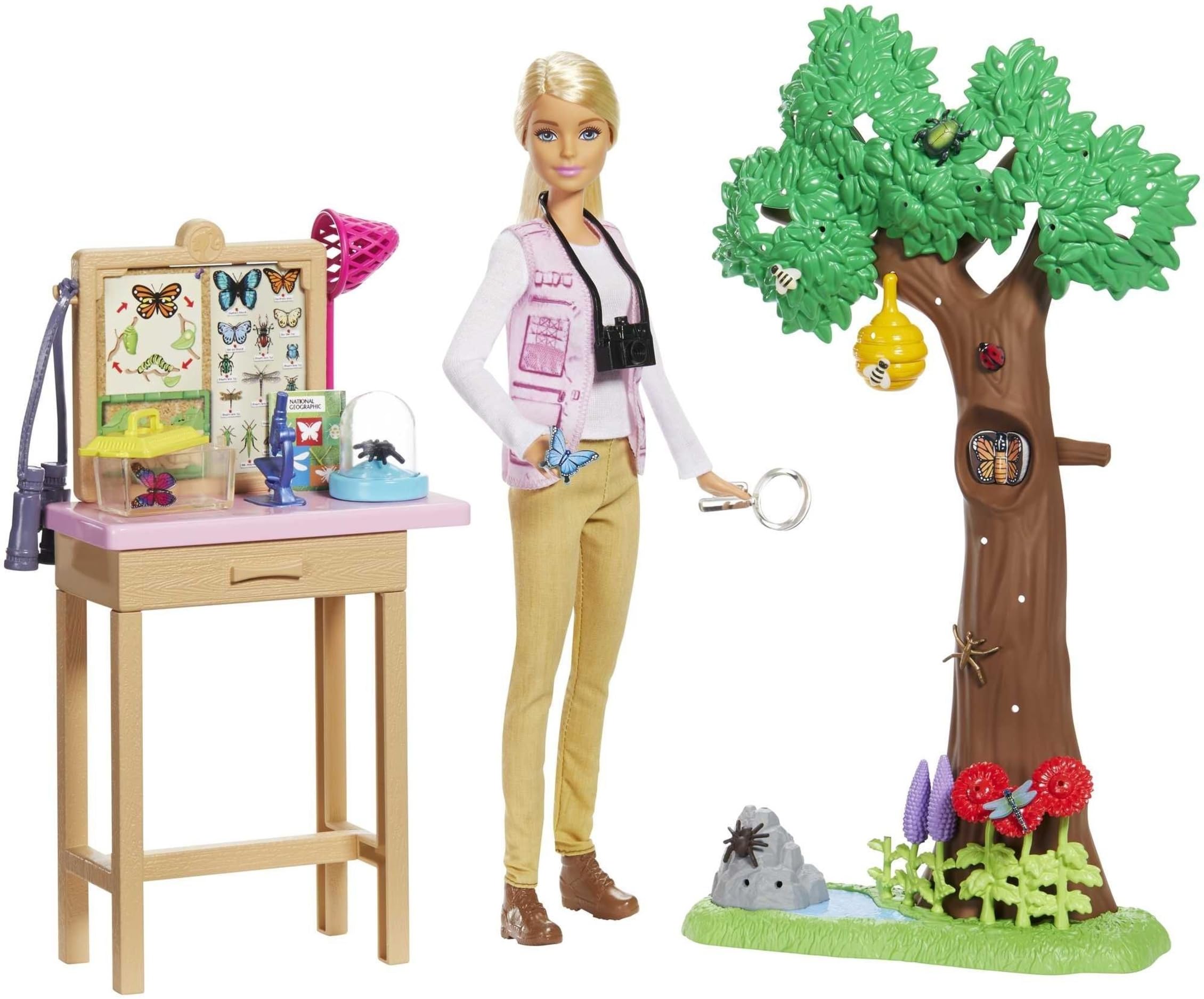 Barbie Entomologist Doll and Playset