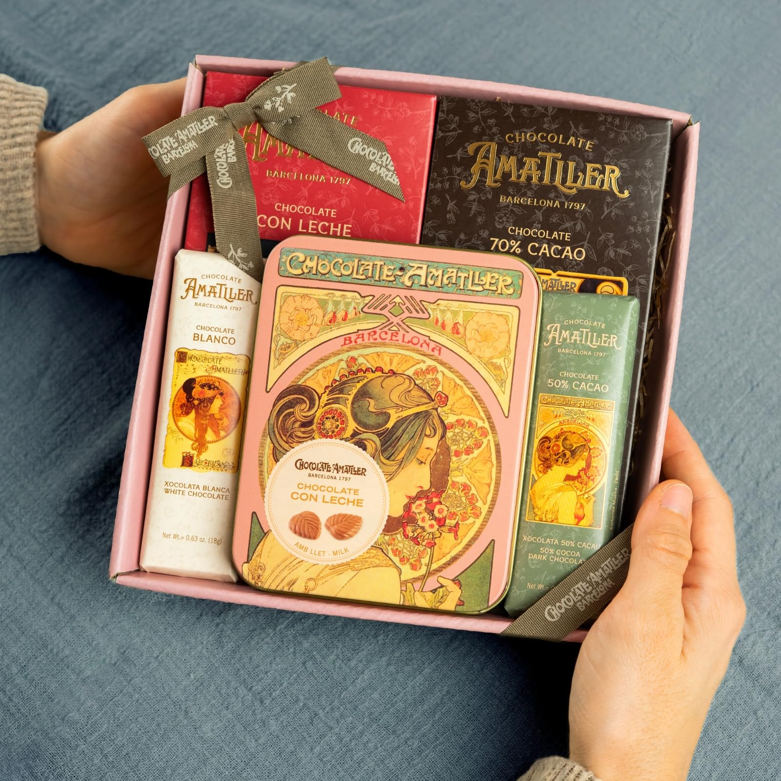 Chocolate Amatller Regalo Original Caja 236gr Variados
