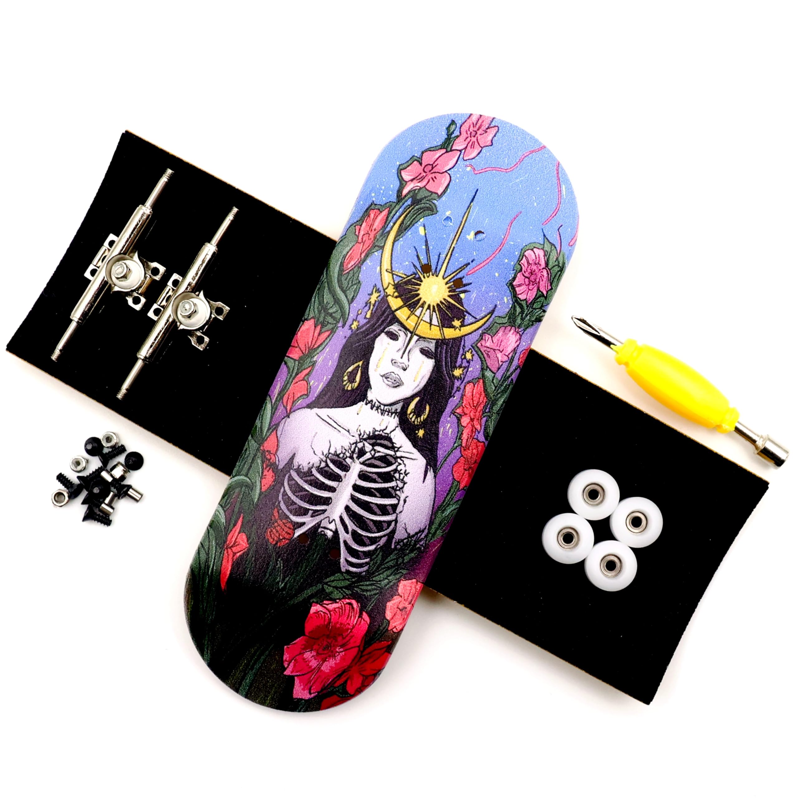 RACOFSB 32mm Pro Fingerboard 12 Constellation Series Wooden Finger Board (Virgo)