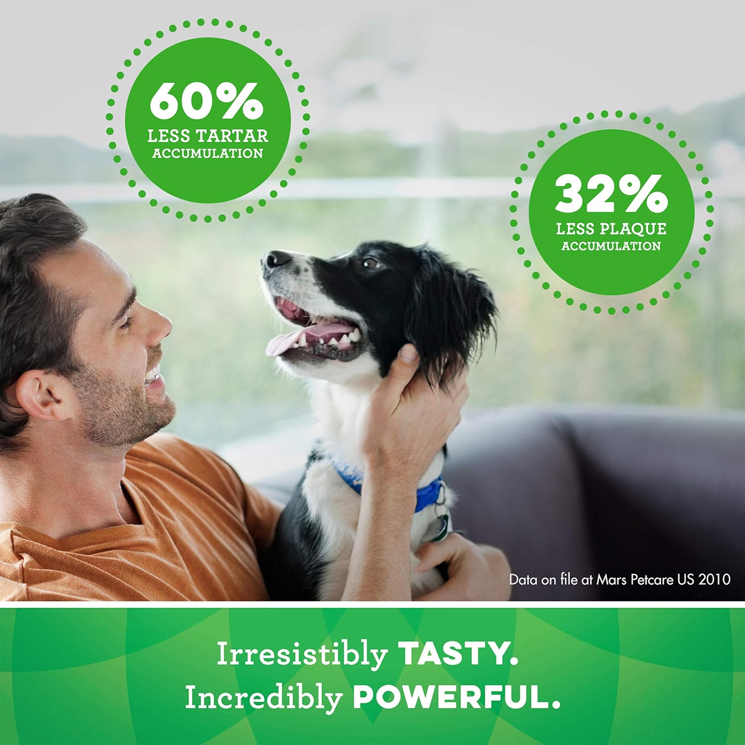 GREENIES Dental Chews Petite Treats for Dogs - TREAT-PAK Package 27 oz. 45 Treats