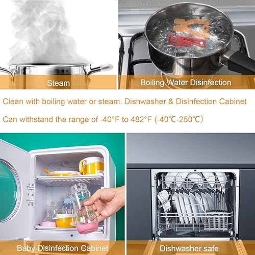 Miniatura 5 de Juguetes de dentición para bebés, mordedores de silicona para bebés, sin BPA, adecuados para bebés mayores de 3 meses, juguetes mordedores molares