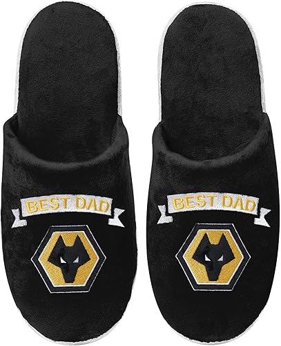  FOCO Officially Licensed Best Dad Football Mule Slippers 