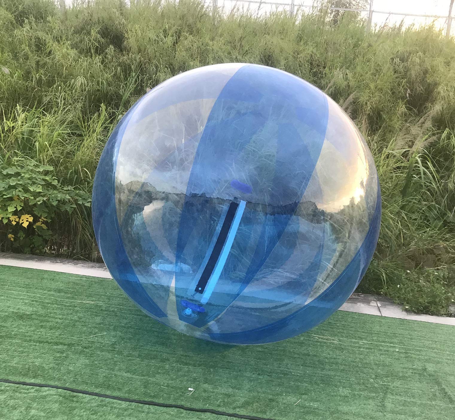 Gonflable PVC Transparent Water Ball 2 Mètres Double Couleur Vert