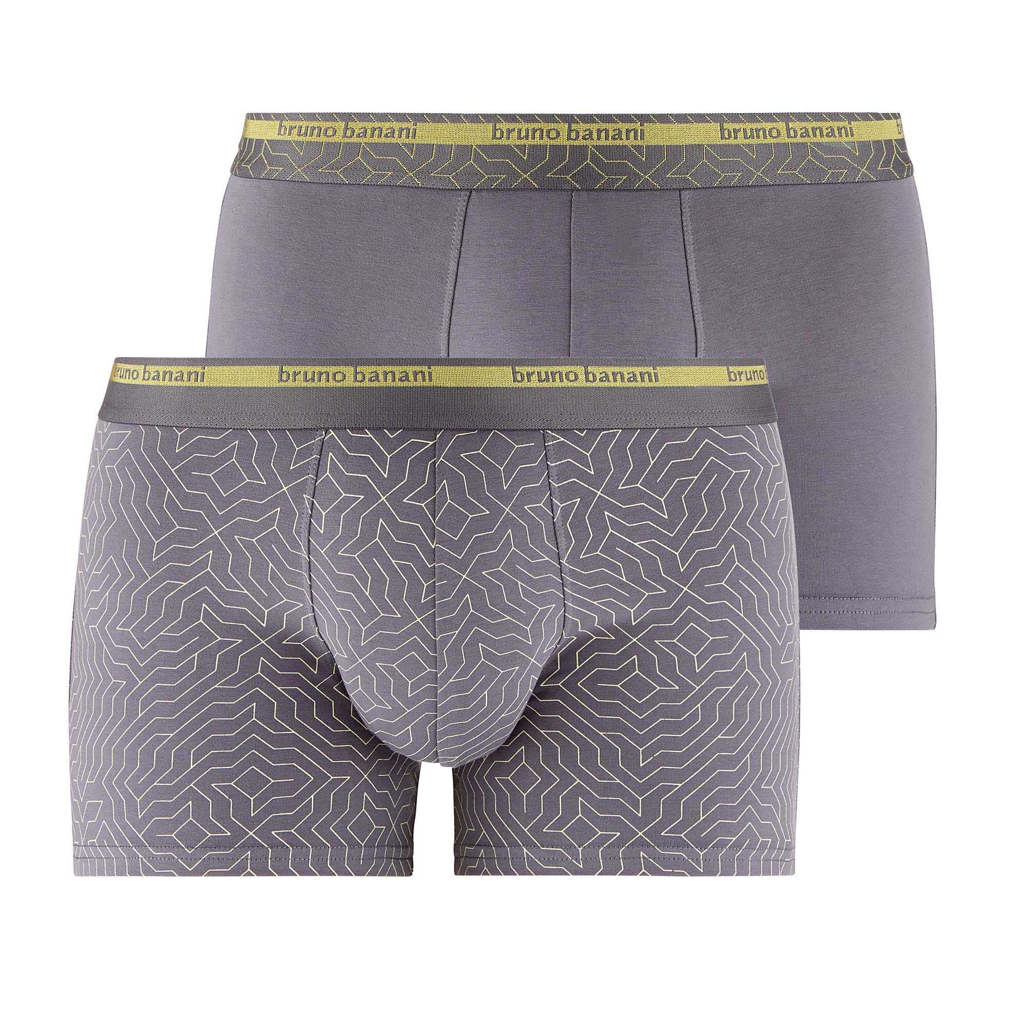 Bóxer para hombre ropa interior de algodón elástico cómodo 8