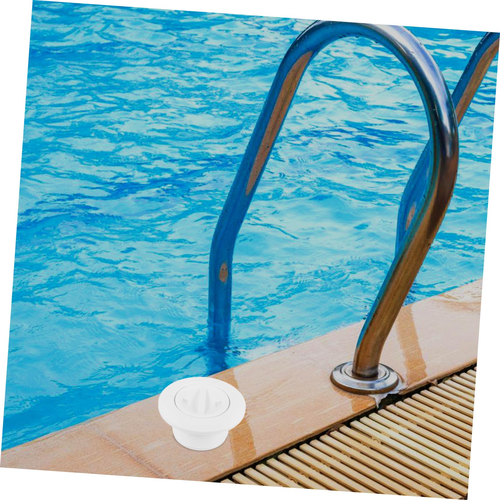 UKCOCO 4piezas Cubierta De Drenaje De Piscina Cubierta De Seguridad para Aspiradora De Piscina Accesorio De Limpieza Residenciales y Comerciales Instalación y Resistente Condiciones