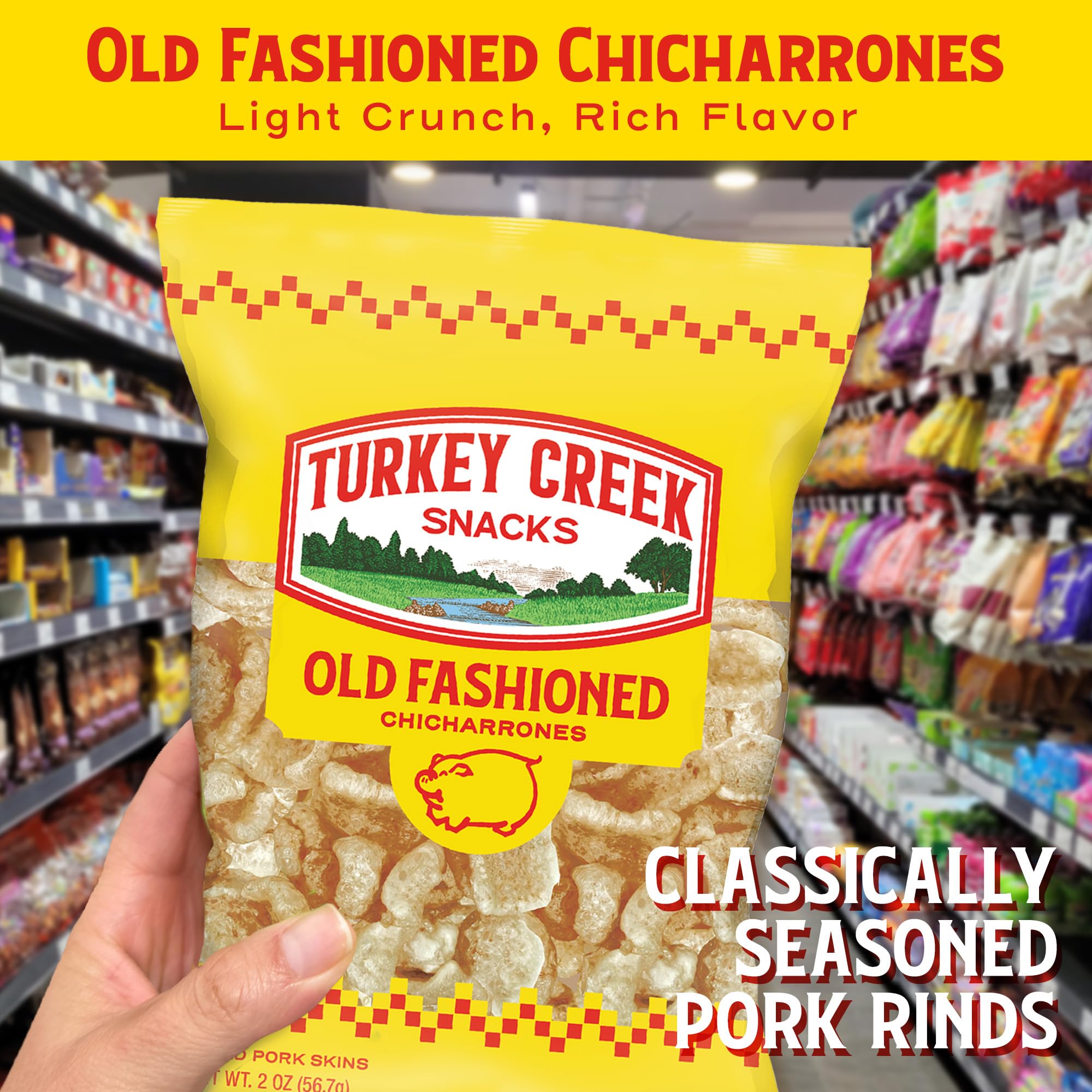 Snapklik.com : Turkey Creek Old Fashioned Chicharrones, Fried Pork ...