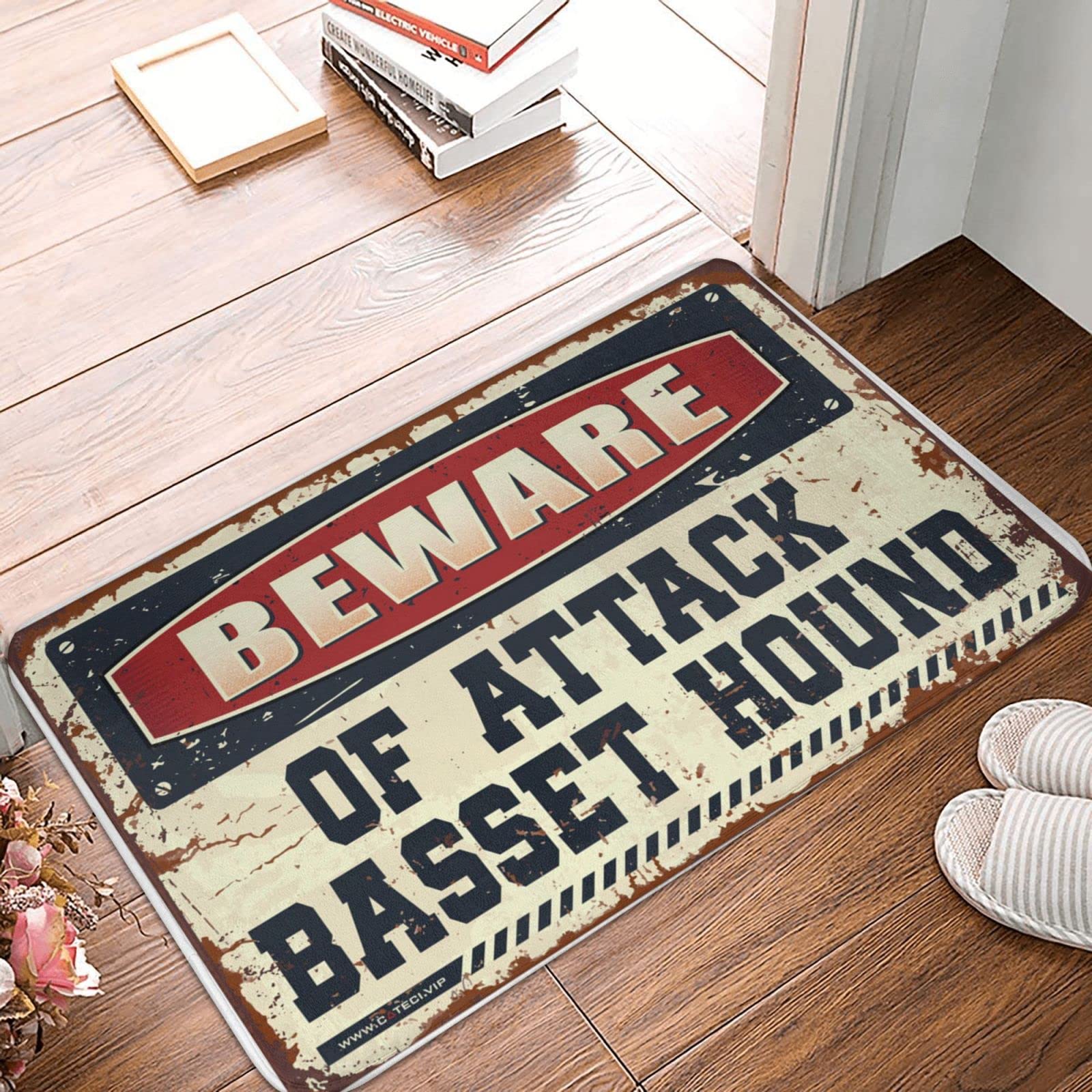 Tapis de salle de bain de ferme paillasson absorbant tapis porte d'intérieur