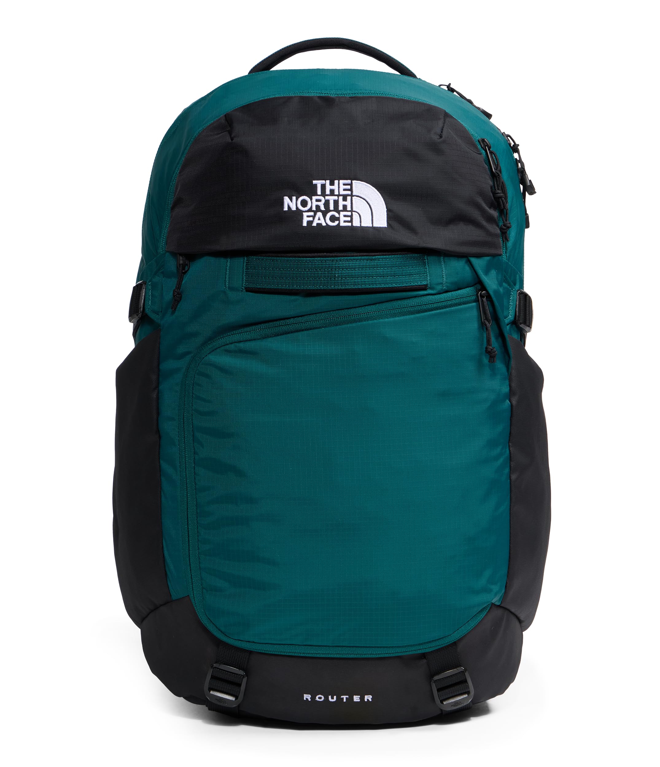 The North Face Router Everyday Laptop Backpack, Pacific Teal/Blk, OSFA