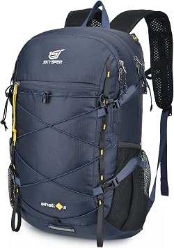 SKYSPER Foldable Backpack 30L Ultra Light Daypack Packable Daypack Waterproof Hiking Backpack Travel Backpack for Camping Outdoor Hiking Travel