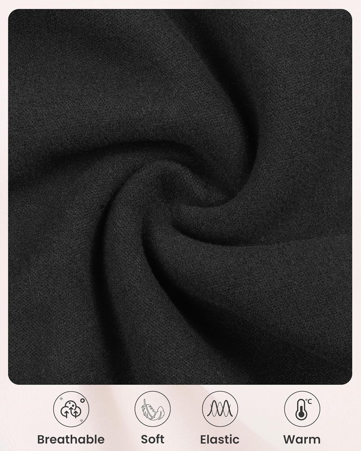 Auranso Girls Fleece Lined Leggings with Skirt Kids Winter Warm Tutu Pants 4-14 Years - Image 4