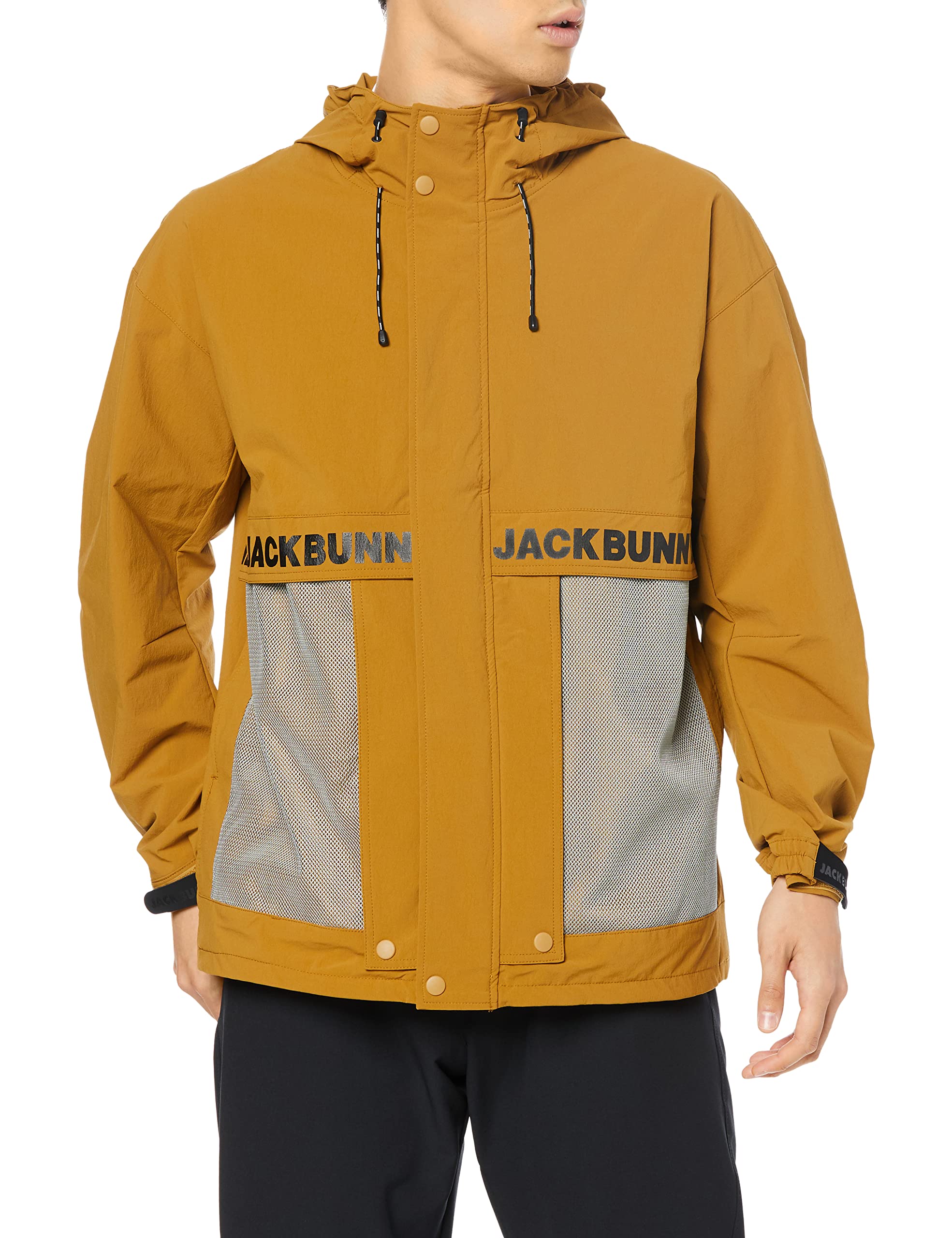 ジャックバニー 4 M ジャケット ブルゾン ゴルフウェア ブラック 黒 メンズ JACK BUNNY(ジャックバニー) ジャケット・ブルゾン｜中古ゴルフ