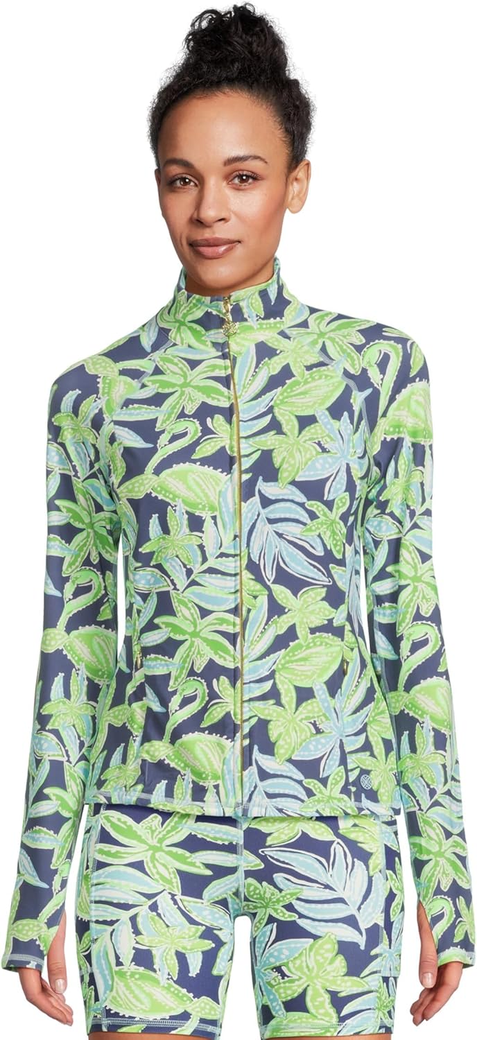 Lilly Pulitzer Women's Breaker Jacket Upf 50+