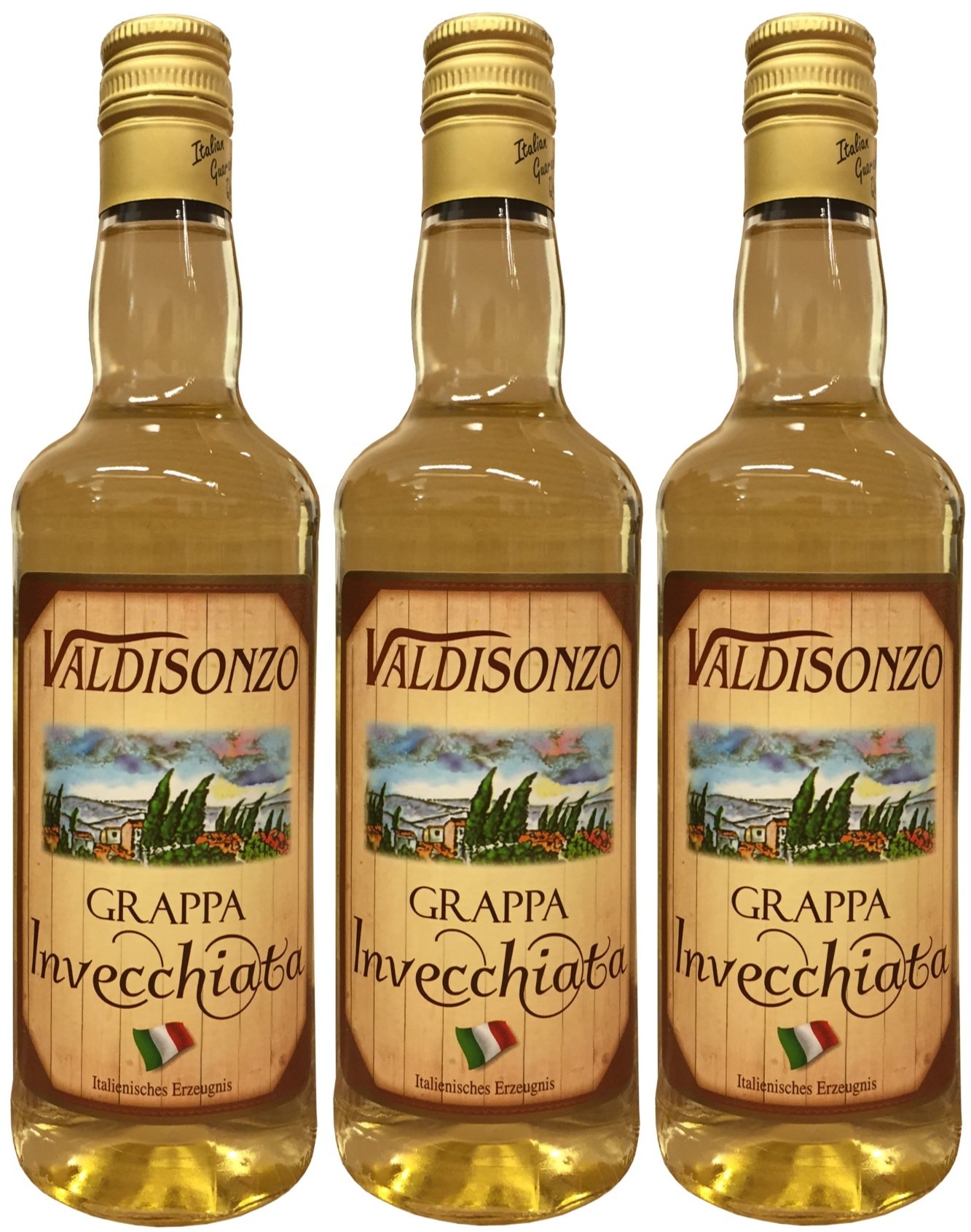 Grappa Valdisonzo Invecchiata (3 X 0,7 L) - 38% Vol.