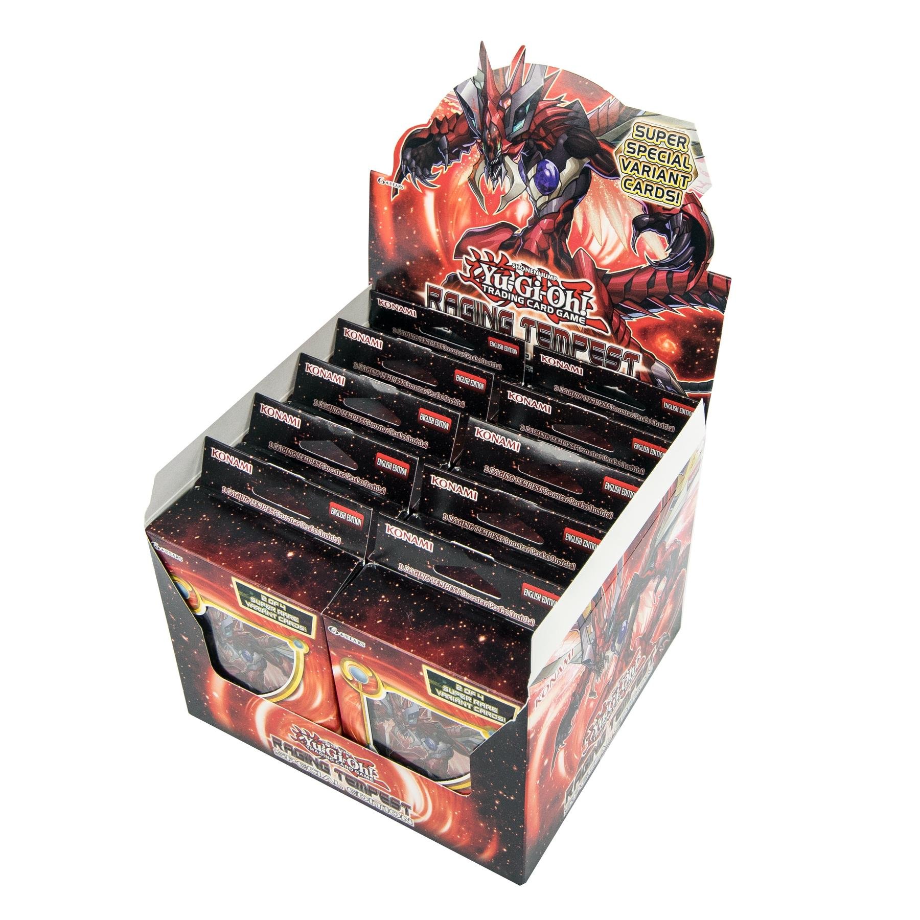 yugioh raging tempest booster box SE Special Edition Display Bulk Discount:20 003606 A brand CSP PSA Graded Resealable