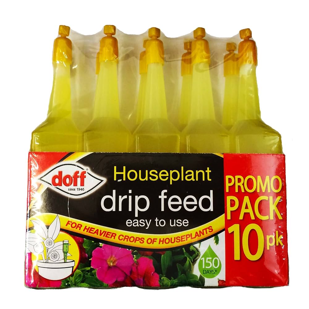 Garden Mile 10 Pack 30ml Plant Drip Feeders For Orchids Indoor Plant