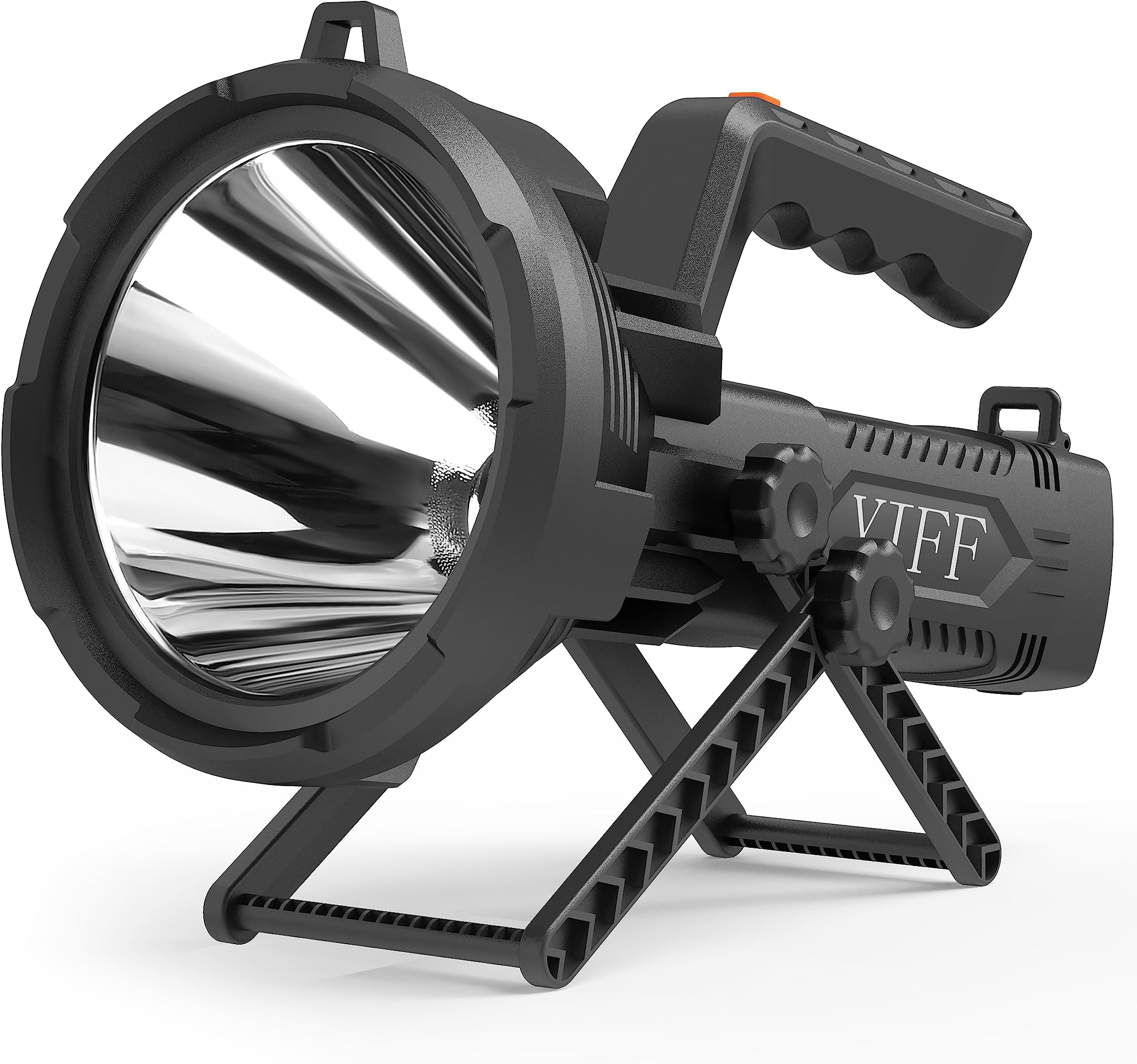 YYIF Rechargeable Spotlight Flashlight, 20000 High Lumen LED Spotlight