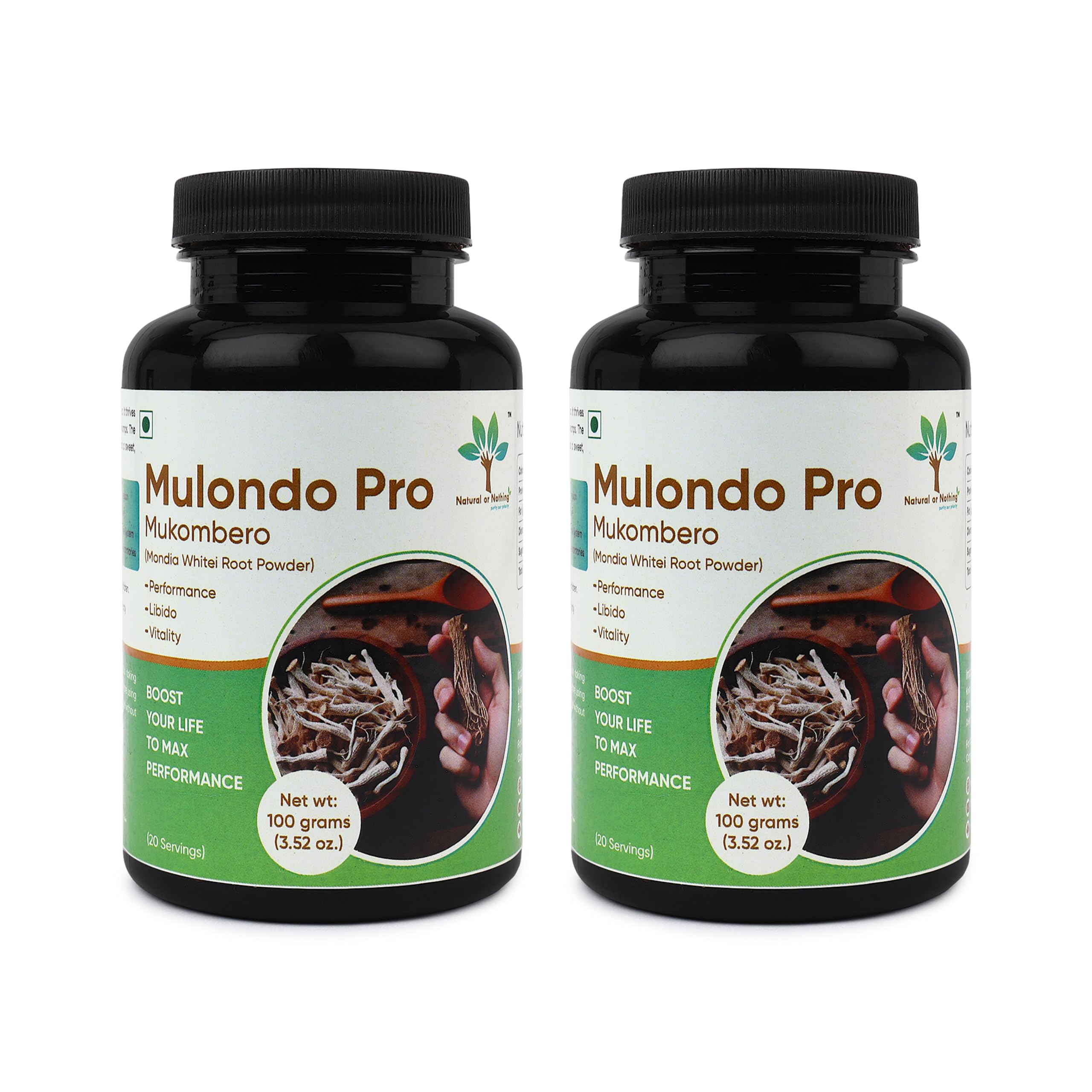 Natural or Nothing | Mulondo Pro | Mukombero | Organic Mondia Whitei Root Powder | Wild Harvest | (100g) (2 month supply) (Pack of 2) (2) (B0CWXSVHLV) Amazon Price History, Amazon Price Tracker