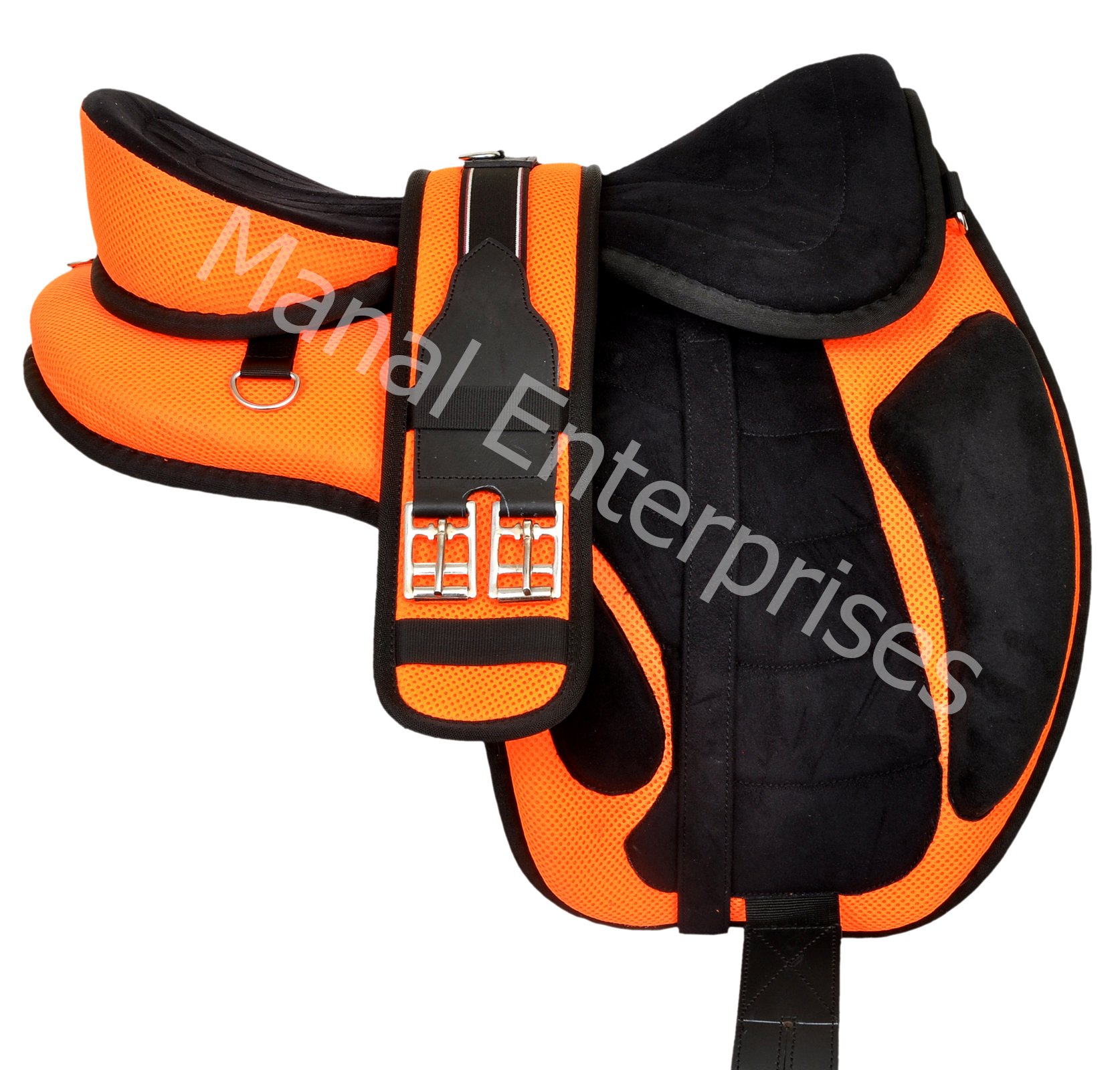 Selle Western Sans Arbres Ridex – Taille 15 Pouces – Noire – Neuf, Plusieurs Tailles Disponibles