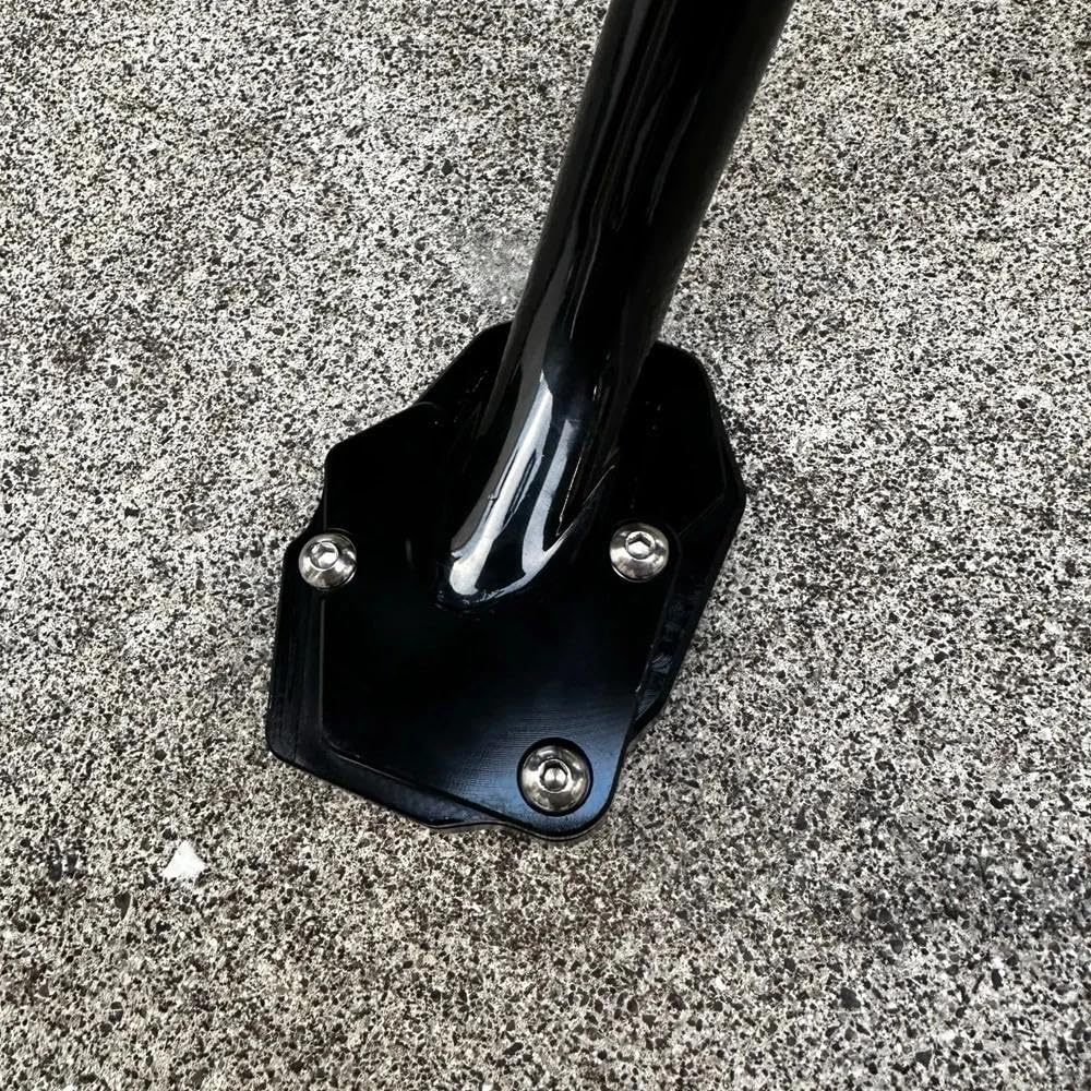 For Suzuki V-Strom 1000 1000XT 1050XT 2014-2024 Motorcycle Kickstand Foot Side Stand Extension Enlarger Plate Pad(Gray)