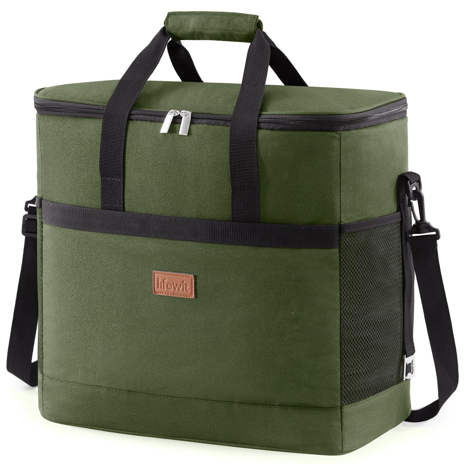 Lifewit 20/30/40L 30/50/60 Dosen Kühltasche Groß faltbar Kühlkorb Kühlbox Isoliertasche Thermotasche Picknicktasche für Lebensmitteltransport