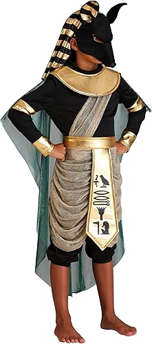Miniatura 4 de Disfraz de Anubis para niños Antiguo Egipto