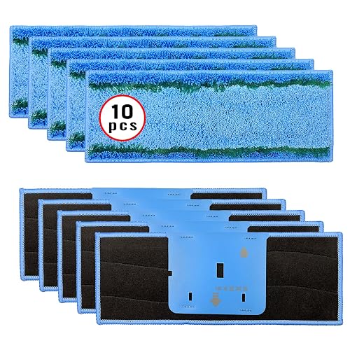 10 Pack M6 Mopping Wet Pads Compatible with iRobot Braava