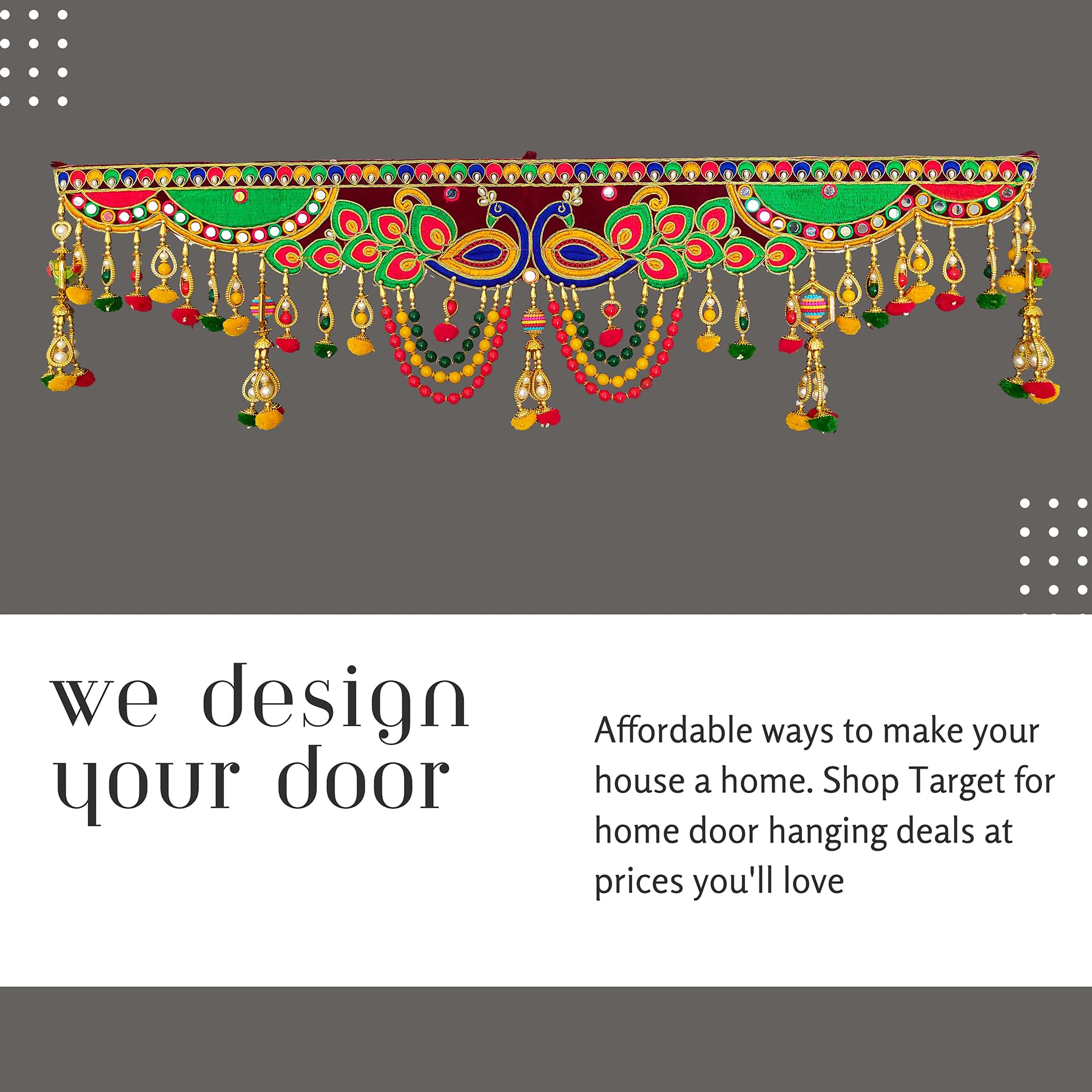 REPTUM DECOR Plastic Door Hanging (37 inch, Multicolour) - Image 4 thumbnail