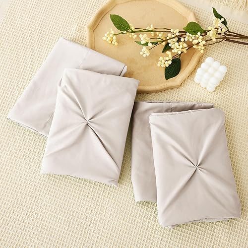 Miniatura 8 de JOLLYVOGUE Juego de edredón Queen de 7 piezas, juegos de edredón tamaño Queen para todas las estaciones, juegos de edredón con edredón, sábana