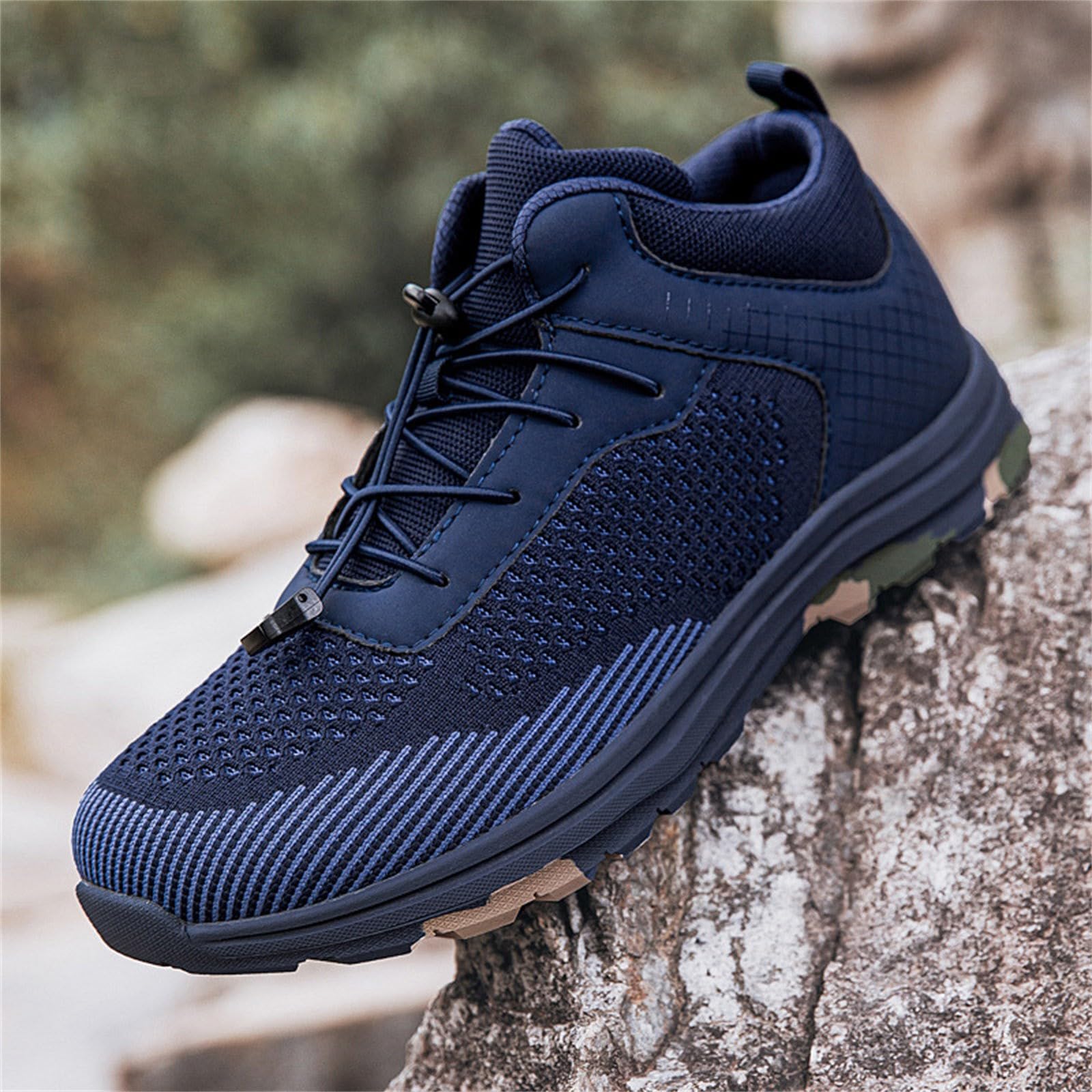 Laufschuhe Herren Dämpfung Turnschuhe Atmungsaktive Sneaker Leicht