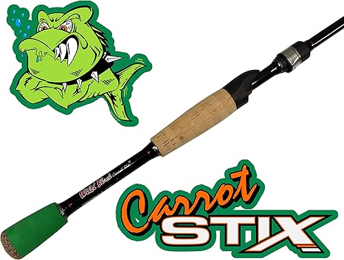 Miniatura 2 de Carrot Stix Caña de pescar plegable de 2 piezas - Wild Wild Wild Black