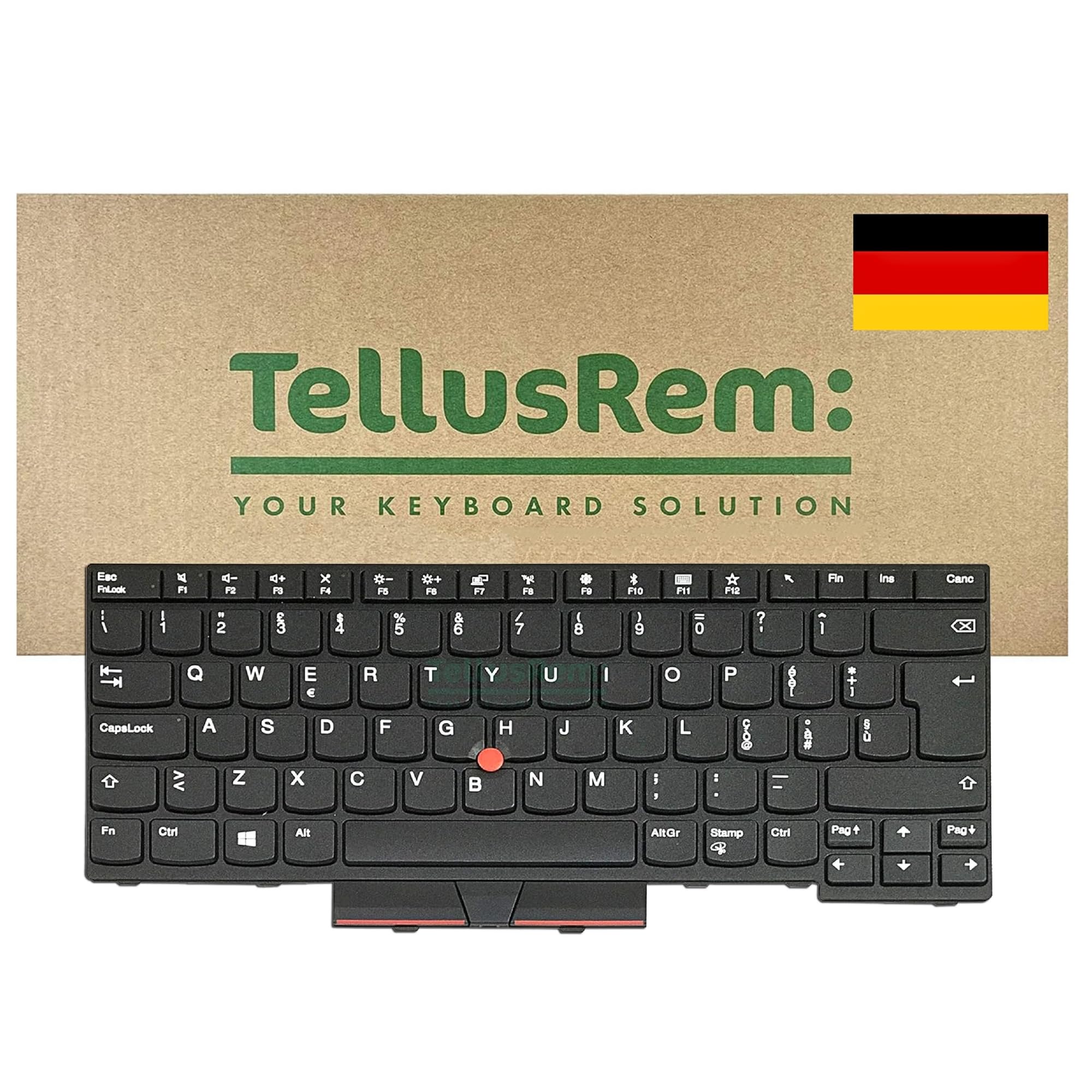ersatztastatur Deutsche Nicht Hintergrundbeleuchtung für Lenovo Thinkpad T470 T480