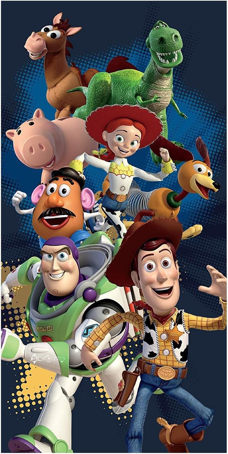 Disney Toy Story The Great Escape Cotton Beach Bath Towel 70 x 140cm