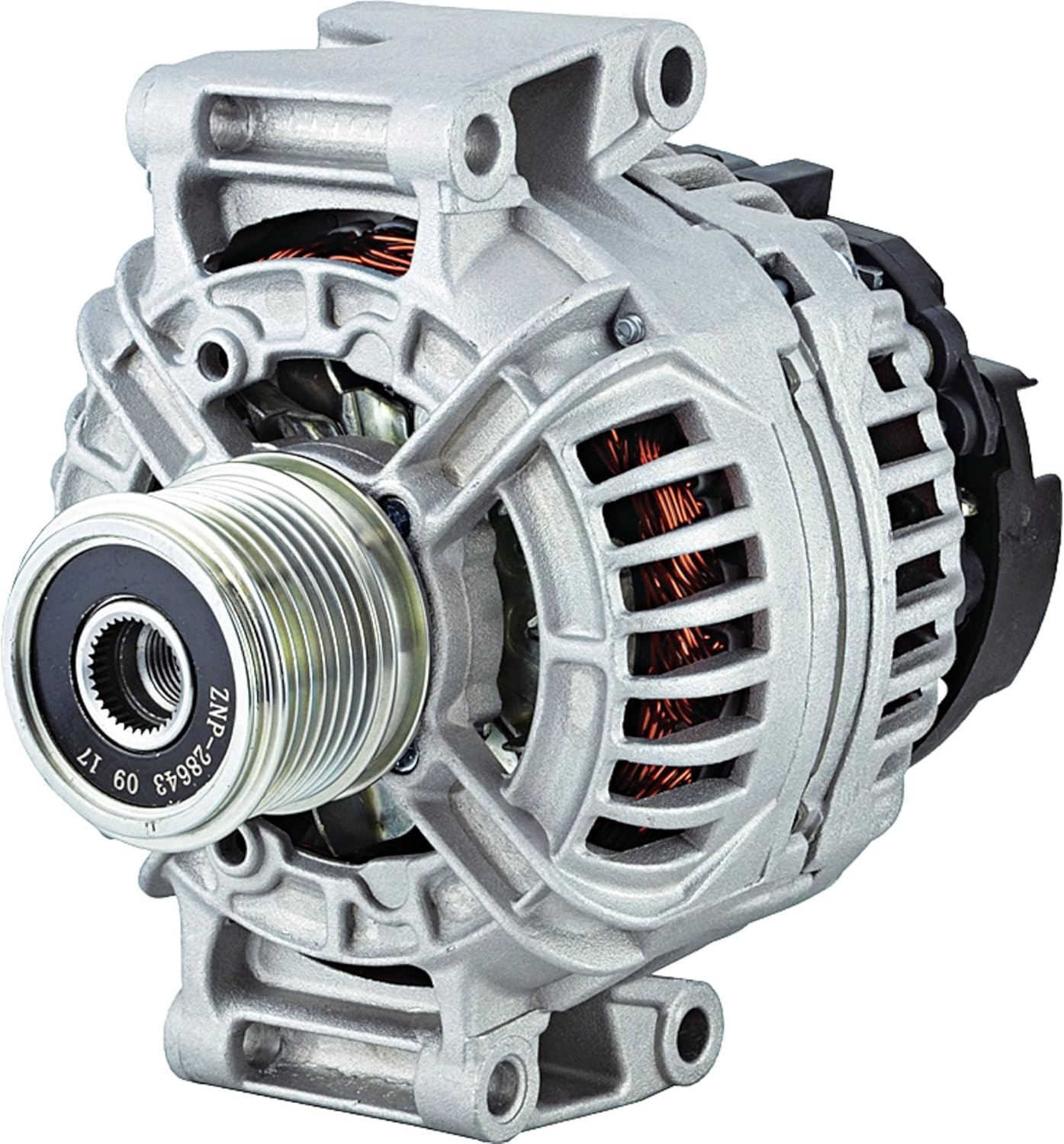 Total Power Parts 400-24196 12V 120A Alternator Compatible With/Replacement For Mercedes-Benz C230 2003-2005 334-1478 ABO0249 BAL0810X 0124515088 0-124-515-088 0124515198 0-124-515-198 Clockwise