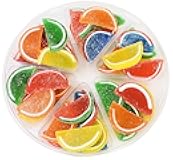 Sarah's Candy Factory Assorted Fruit Slice Candy Kosher Gift in Tray, 2 Lbs
