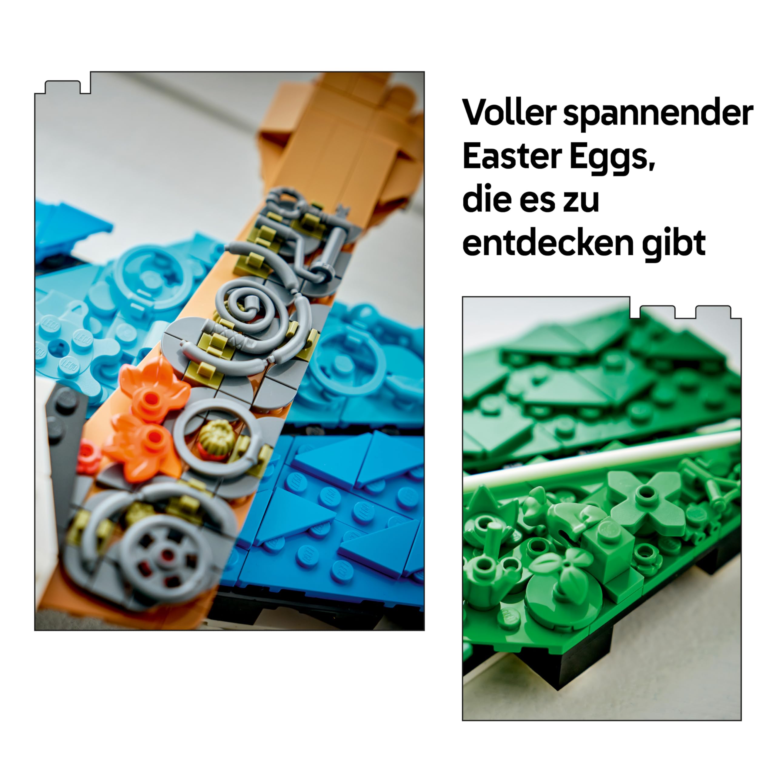 LEGO Editions Lionel Messi – Torjubel - 3D DIY Wandbild Set - DIY Deko für Kinder - Fußball Geschenk für Jugendliche ab 14 Jahren, Mädchen, Jungen und Erwachsene Sportfans - 43018